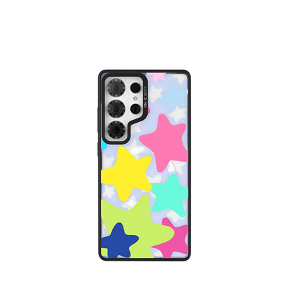 Rainbow Star Snap-On Case Samsung S26 Ultra full case