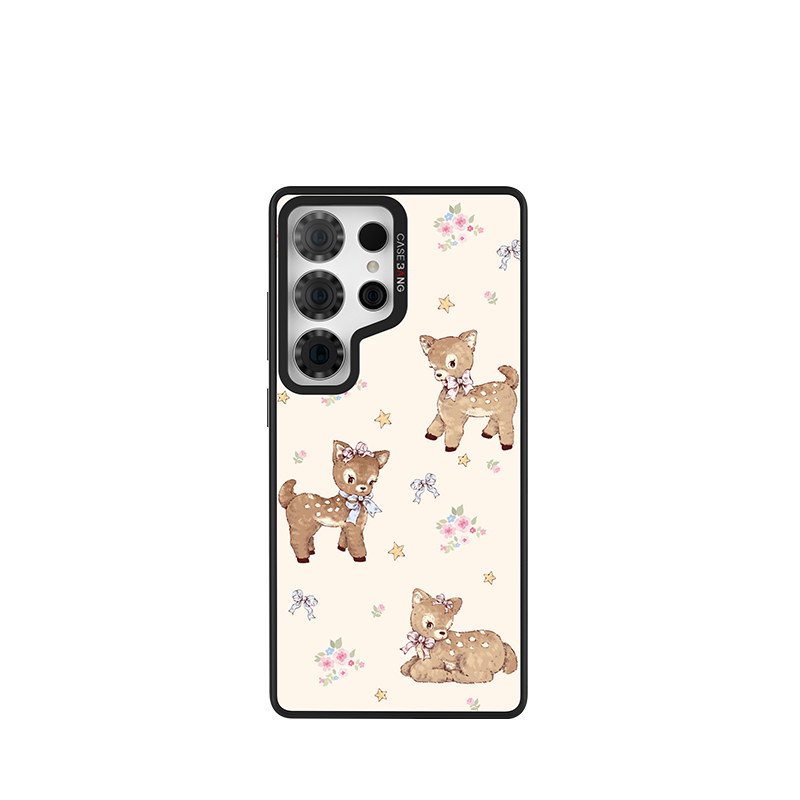 Fawn Encounter Snap-On Case Samsung S26 Ultra full case