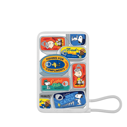 Snoopy Series Power Bank Built in Cable