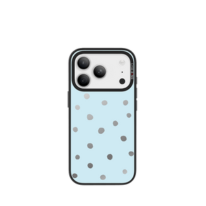 Sea Salt Blue Polka Dots Imagisnap - CaseBangImagisnapCaseBangiPhone 17 ProBack Cover