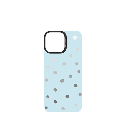 Sea Salt Blue Polka Dots Imagisnap - CaseBangImagisnapCaseBangiPhone 16 Pro MaxBack Cover