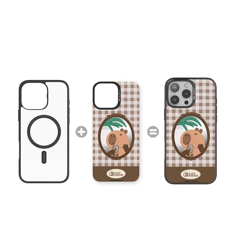 Selfie Capybara Imagisnap - CaseBangImagisnapCaseBangiPhone 16 Pro MaxBack Cover+Base Case