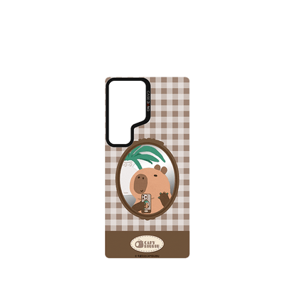 Selfie Capybara Imagisnap - CaseBangImagisnapCaseBangSamsung S25 UltraBack Cover