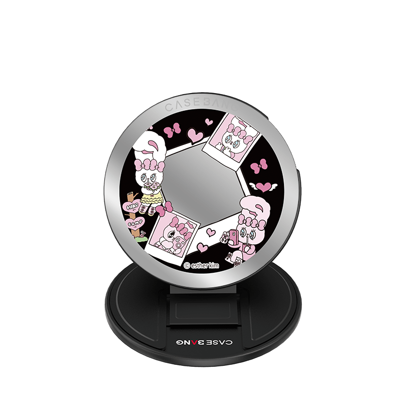 Selfie Esther Bunny MagSafe Grip Stand - CaseBangMagsafe Grip StandCaseBangBase Stand + Back Cover