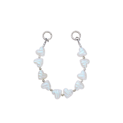 Heart Pearl Phone Hand Charm