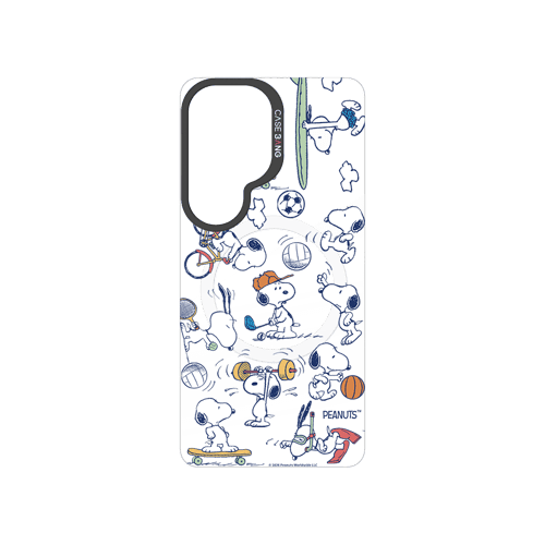 Snoopy Sports Party snap-on phone case cover for Samsung S26 – Snoopy | CaseBang