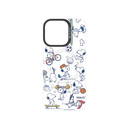 Snoopy Sports Party snap-on phone case cover for iPhone 16 Pro – Snoopy | CaseBang