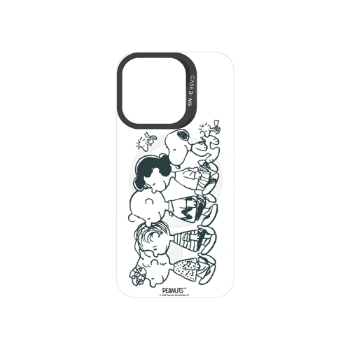 Snoopy Friends Sketch snap-on phone case cover for iPhone 14 Pro – Snoopy | CaseBang