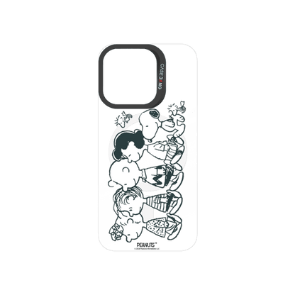 Snoopy Friends Sketch snap-on phone case cover for iPhone 14 Pro – Snoopy | CaseBang
