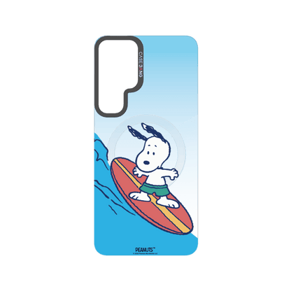 Snoopy Surf Ride snap-on phone case cover for Samsung S24+ – Snoopy | CaseBang