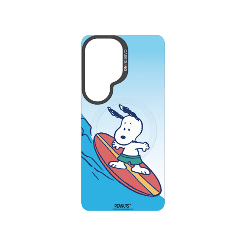 Snoopy Surf Ride snap-on phone case cover for Samsung S26 – Snoopy | CaseBang