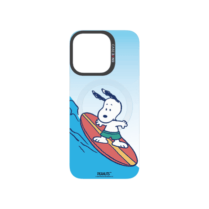 Snoopy Surf Ride snap-on phone case cover for iPhone 16 Pro – Snoopy | CaseBang