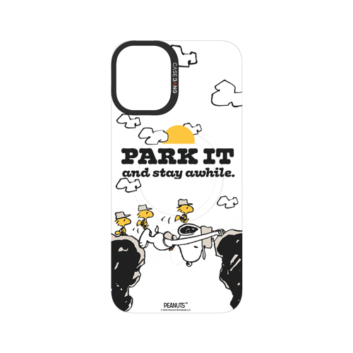 Snoopy Park Day snap-on phone case cover for iPhone 16 Plus – Snoopy | CaseBang
