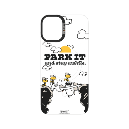 Snoopy Park Day snap-on phone case cover for iPhone 16 Plus – Snoopy | CaseBang