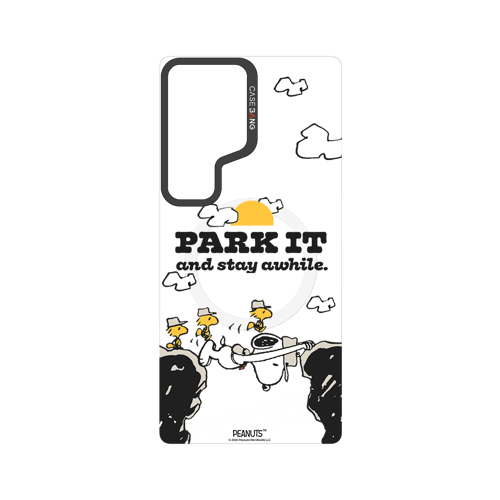 Snoopy Park Day snap-on phone case cover for Samsung S25 Ultra – Snoopy | CaseBang