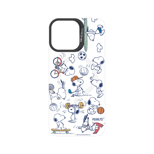 Snoopy Sports Party snap-on phone case cover for iPhone 14 Pro Max – Snoopy | CaseBang