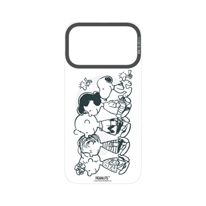 Snoopy Friends Sketch snap-on phone case cover for iPhone 17 Pro Max – Snoopy | CaseBang