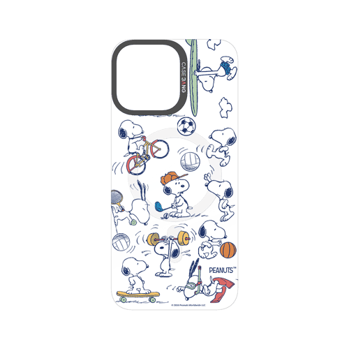 Snoopy Sports Party snap-on phone case cover for iPhone 16 Pro Max – Snoopy | CaseBang