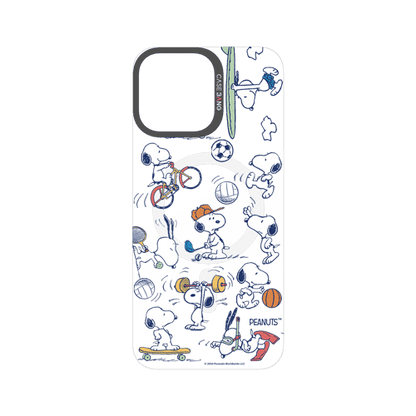 Snoopy Sports Party snap-on phone case cover for iPhone 16 Pro Max – Snoopy | CaseBang