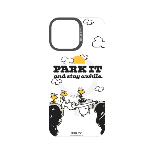 Snoopy Park Day snap-on phone case cover for iPhone 16 Pro Max – Snoopy | CaseBang