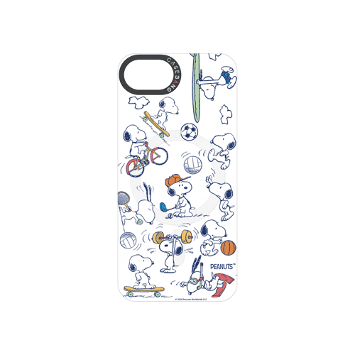 Snoopy Sports Party snap-on phone case cover for iPhone 16e/17e – Snoopy | CaseBang