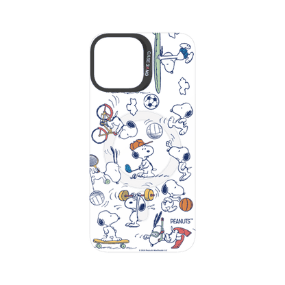 Snoopy Sports Party snap-on phone case cover for iPhone 13 Pro Max – Snoopy | CaseBang
