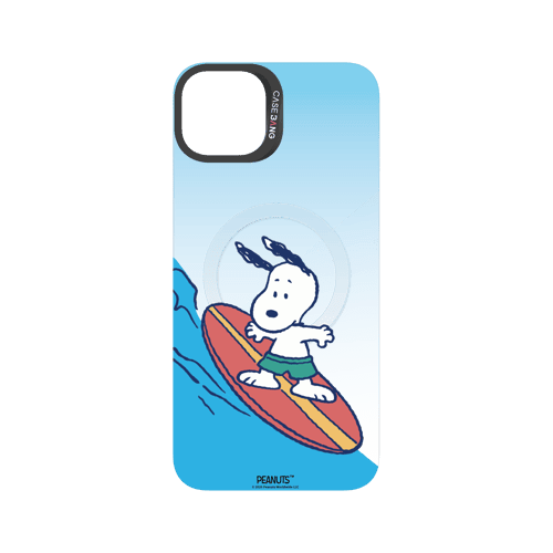 Snoopy Surf Ride snap-on phone case cover for iPhone 15 Plus – Snoopy | CaseBang