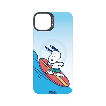 Snoopy Surf Ride snap-on phone case cover for iPhone 15 Plus – Snoopy | CaseBang