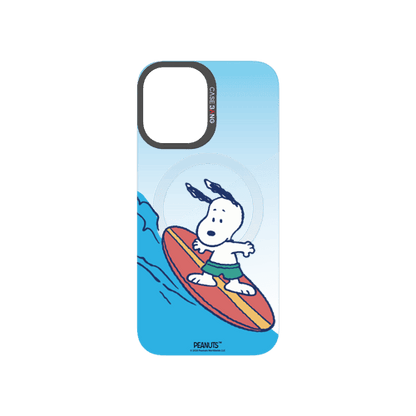 Snoopy Snap - On Phone Case - CaseBangCaseBangiPhone 16SNOOPY SURF RIDE