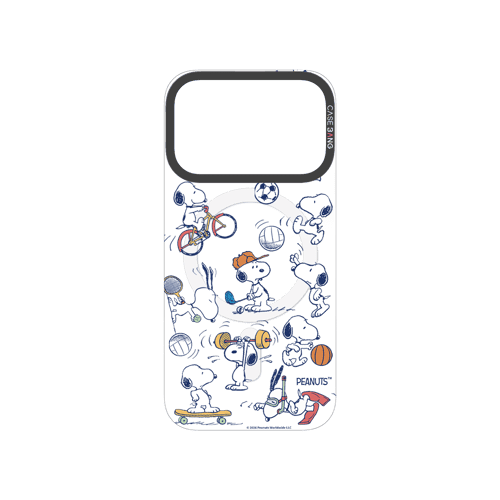 Snoopy Sports Party snap-on phone case cover for iPhone 17 Pro – Snoopy | CaseBang