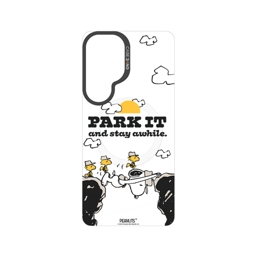 Snoopy Park Day snap-on phone case cover for Samsung S26+ – Snoopy | CaseBang