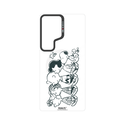 Snoopy Friends Sketch snap-on phone case cover for Samsung S24 Ultra – Snoopy | CaseBang