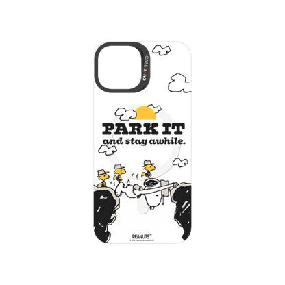 Snoopy Park Day snap-on phone case cover for iPhone 15 – Snoopy | CaseBang