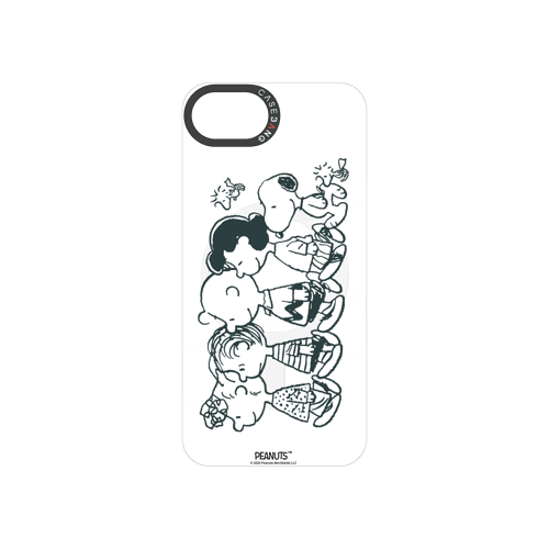 Snoopy Friends Sketch snap-on phone case cover for iPhone 16e/17e – Snoopy | CaseBang