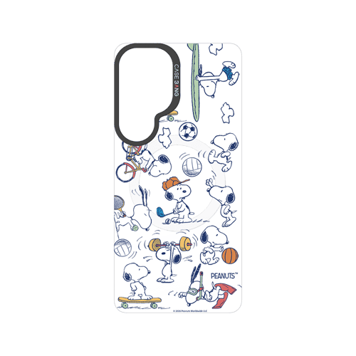 Snoopy Sports Party snap-on phone case cover for Samsung S26+ – Snoopy | CaseBang