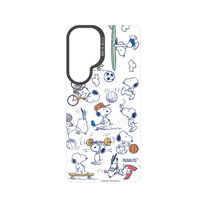 Snoopy Sports Party snap-on phone case cover for Samsung S26+ – Snoopy | CaseBang