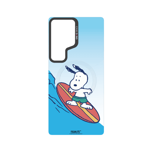 Snoopy Surf Ride snap-on phone case cover for Samsung S25 Ultra – Snoopy | CaseBang