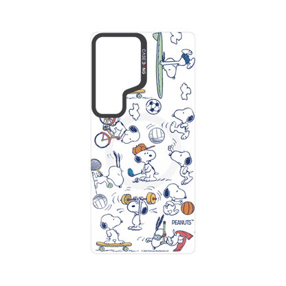 Snoopy Sports Party snap-on phone case cover for Samsung S24 Ultra – Snoopy | CaseBang
