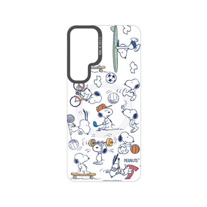 Snoopy Sports Party snap-on phone case cover for Samsung S24+ – Snoopy | CaseBang