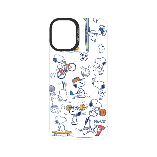 Snoopy Sports Party snap-on phone case cover for iPhone 16 Plus – Snoopy | CaseBang