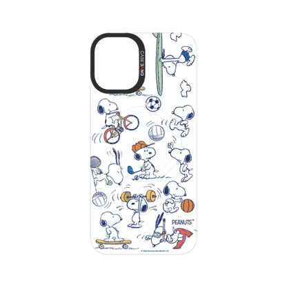 Snoopy Sports Party snap-on phone case cover for iPhone 16 Plus – Snoopy | CaseBang