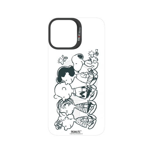 Snoopy Friends Sketch snap-on phone case cover for iPhone 13 Pro Max – Snoopy | CaseBang