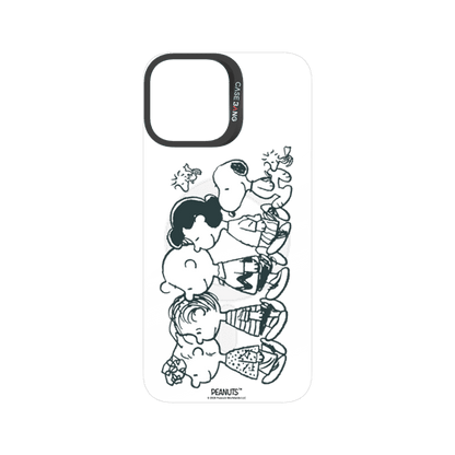 Snoopy Friends Sketch snap-on phone case cover for iPhone 13 Pro Max – Snoopy | CaseBang