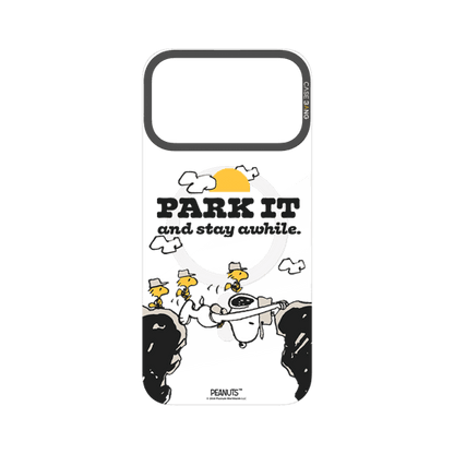 Snoopy Park Day snap-on phone case cover for iPhone 17 Pro Max – Snoopy | CaseBang