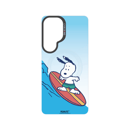 Snoopy Surf Ride snap-on phone case cover for Samsung S26+ – Snoopy | CaseBang