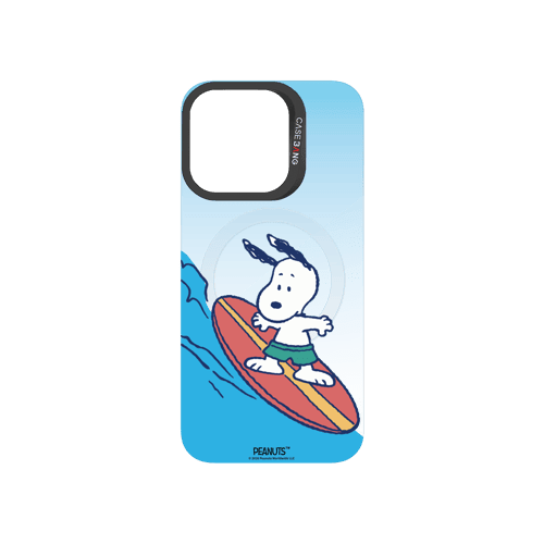 Snoopy Snap - On Phone Case - CaseBangCaseBangiPhone 14 ProSNOOPY SURF RIDE