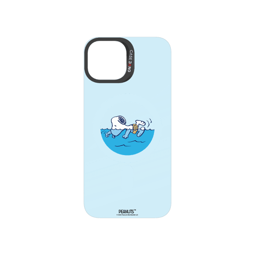 Snoopy Swim Time snap-on phone case cover for iPhone 15 – Snoopy | CaseBang