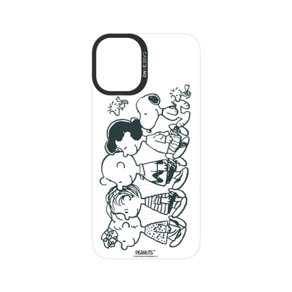 Snoopy Friends Sketch snap-on phone case cover for iPhone 16 Plus – Snoopy | CaseBang