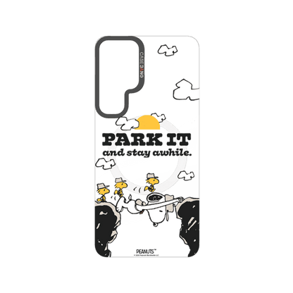 Snoopy Park Day snap-on phone case cover for Samsung S24+ – Snoopy | CaseBang