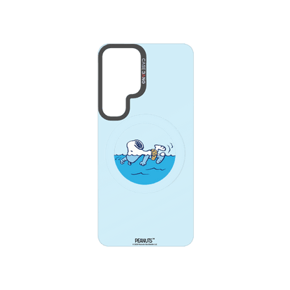 Snoopy Swim Time snap-on phone case cover for Samsung S24 – Snoopy | CaseBang